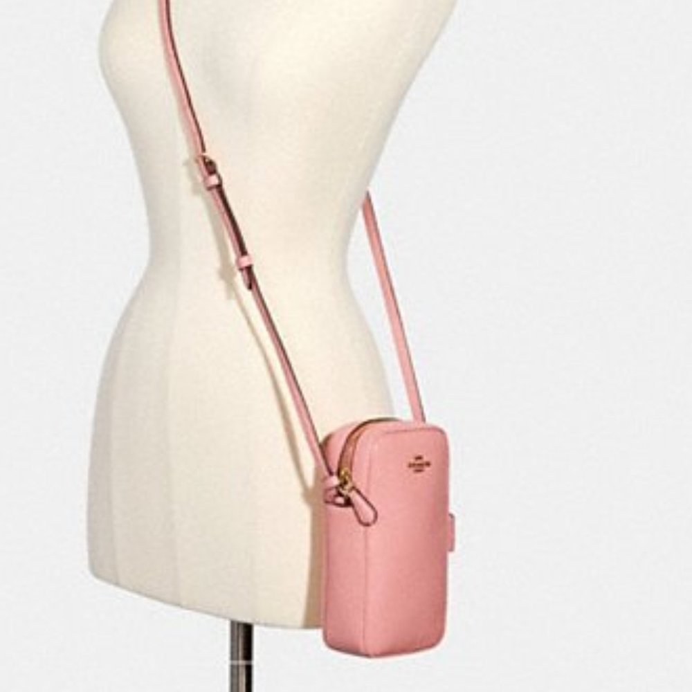 North/South Zip Phone Crossbody